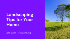 Landscaping Tips For Your Home Jack Elkins (1)